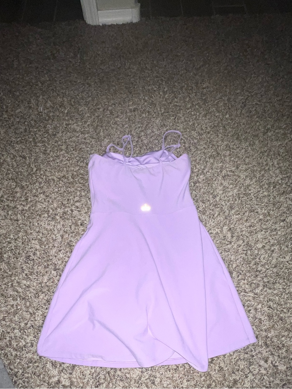 Alo Yoga Alosoft Courtsode Tennis Dress Violet Skies